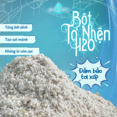 Bột Tơ Nhện H20 Chuyên Dùng Làm Kết Dính Mồi - Thành phần